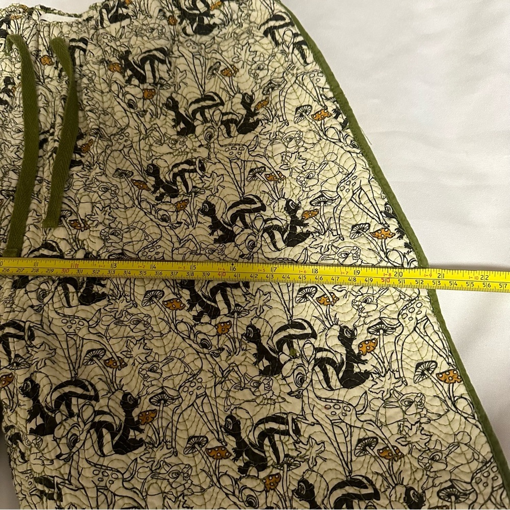 Disney bamby design Cream and Black Patterned Joggers - Picture 6 of 16